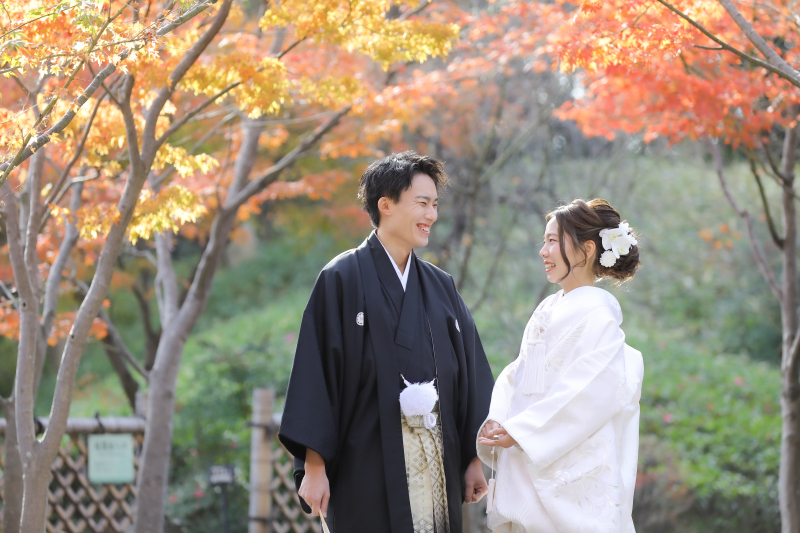 リンドマールフォトスタジオ 北九州 黒崎本店_色打掛・着物が豊富