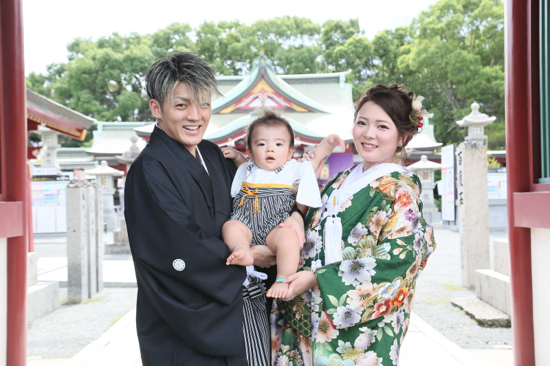 リンドマールフォトスタジオ　北九州 黒崎本店_神社・寺院で撮影できる