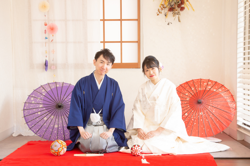サプライズギフトにも♪『1dayPhotoプラン』◆和装1点◆スタジオ撮影データ6カット付き
