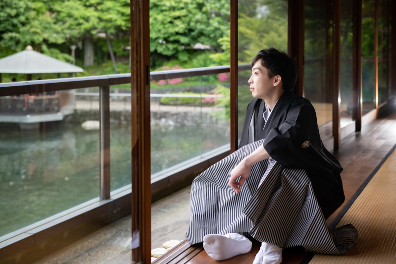 新郎さまのソロショット♪