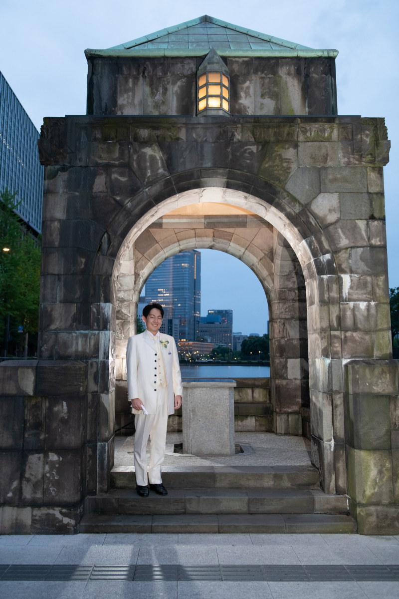 新郎さまのソロショット♪