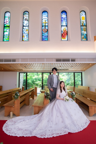 目白の独立型チャペルで写真だけの結婚式！