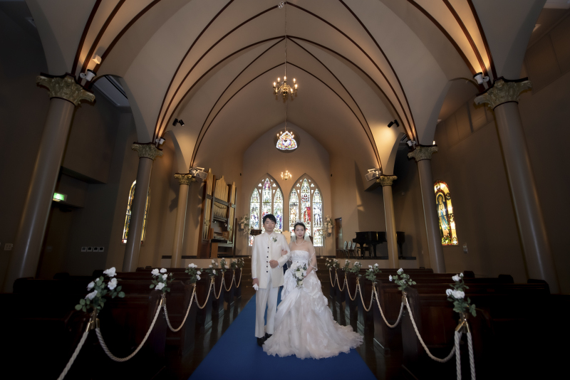 ひとめぼれした念願のチャペル