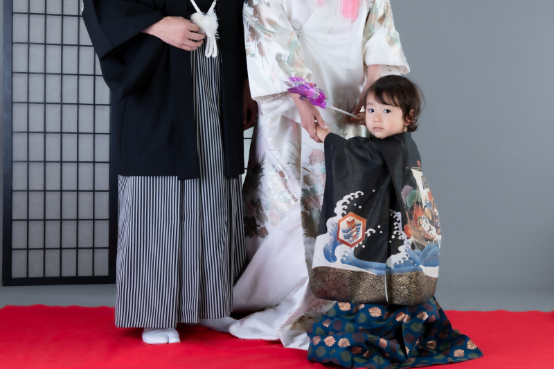 お子様のソロショット(?)