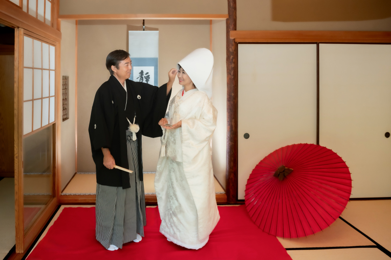 和室から撮影スタート！