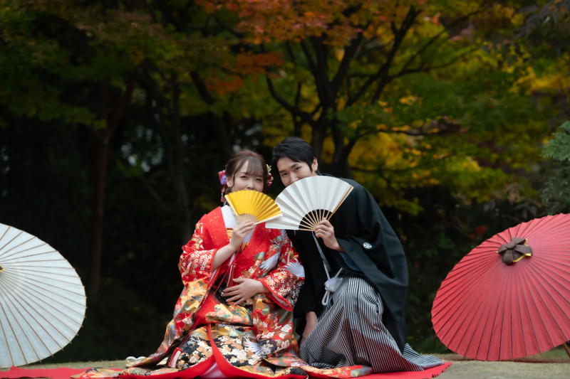 お顔隠しポーズ♪