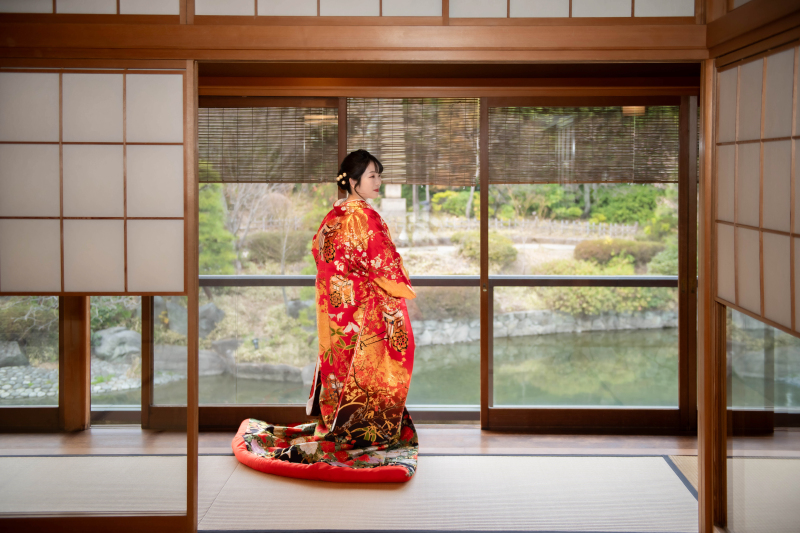 新婦さまのソロショット♪