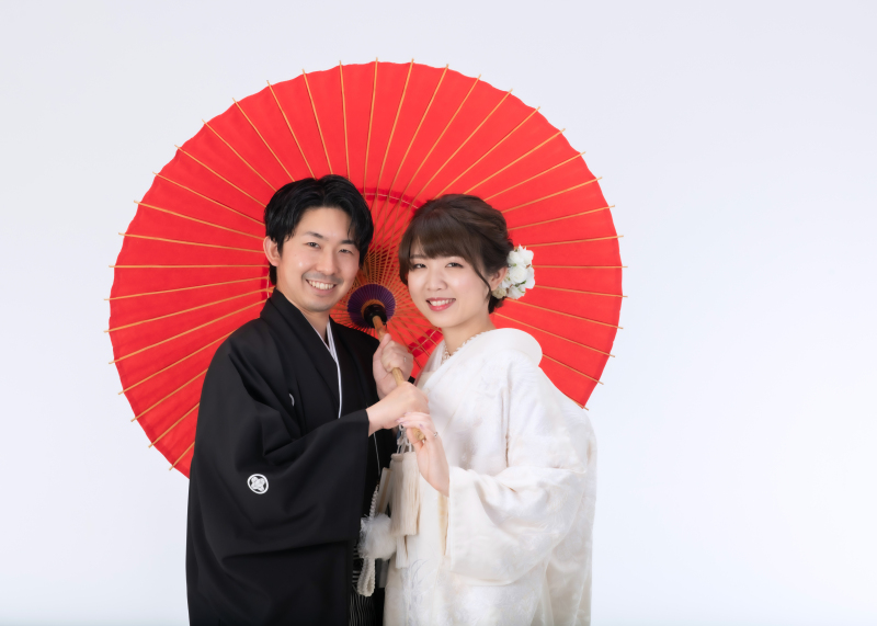 番傘を持って♪