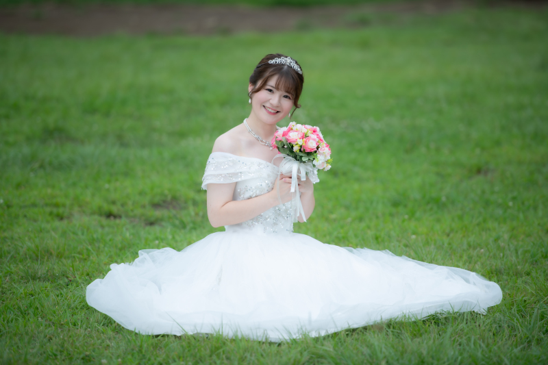 草原に咲く笑顔