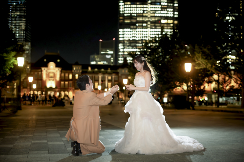 プロポーズシーン