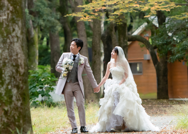 お散歩しながら♪