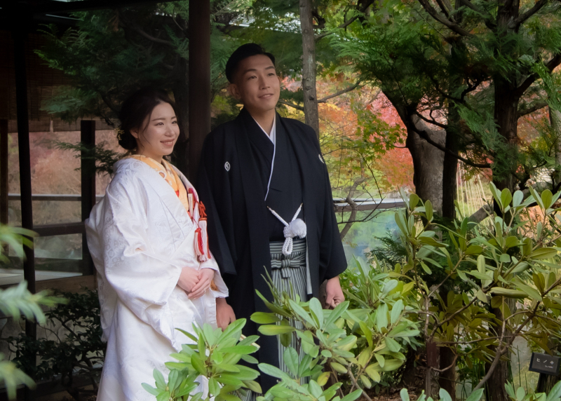 白無垢の下にお振袖