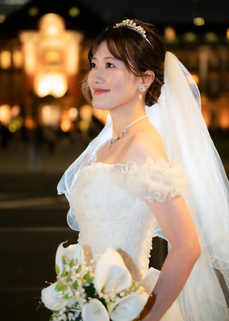 またまた新婦さまのソロショット