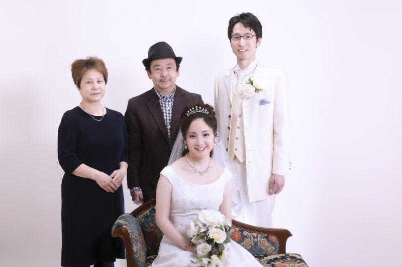 ご家族とのサービスショットも