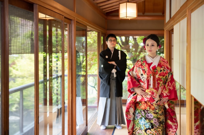 和室の廊下にて♪