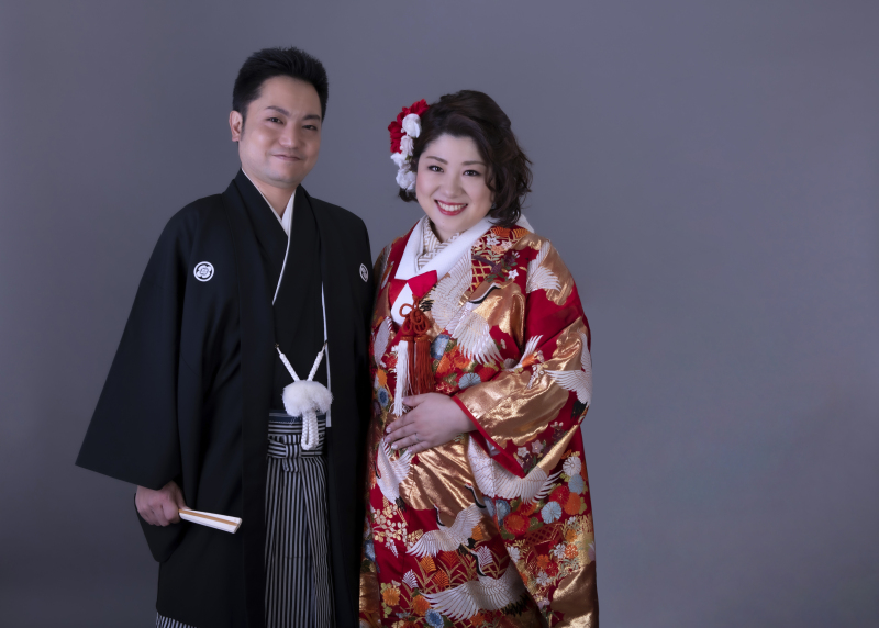 しっとりと和装！