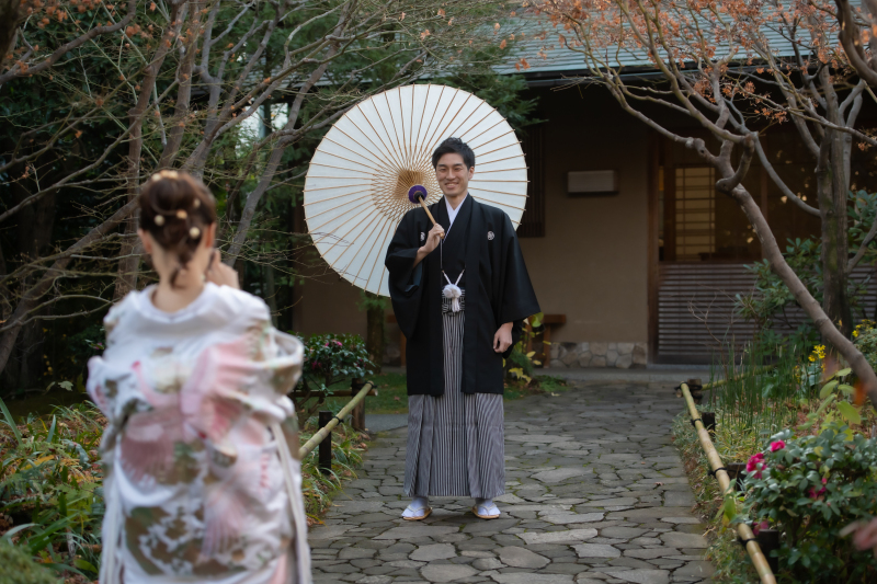 新郎さまのショットを…