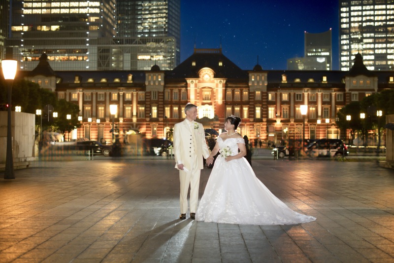 東京駅ナイトフォトスタート！