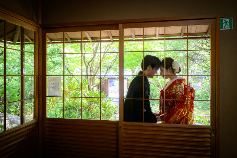 目白庭園撮影スタート♪