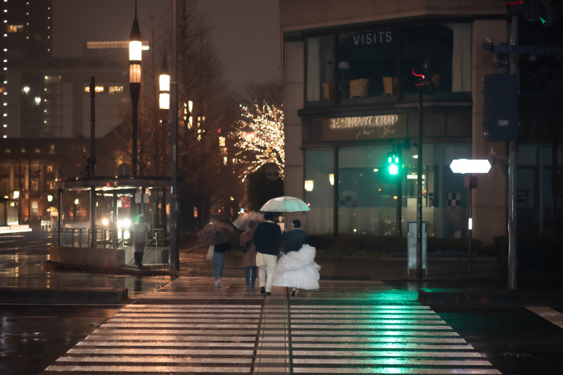 丸の内イルミネーションへ・・・