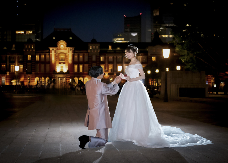 プロポーズシーン