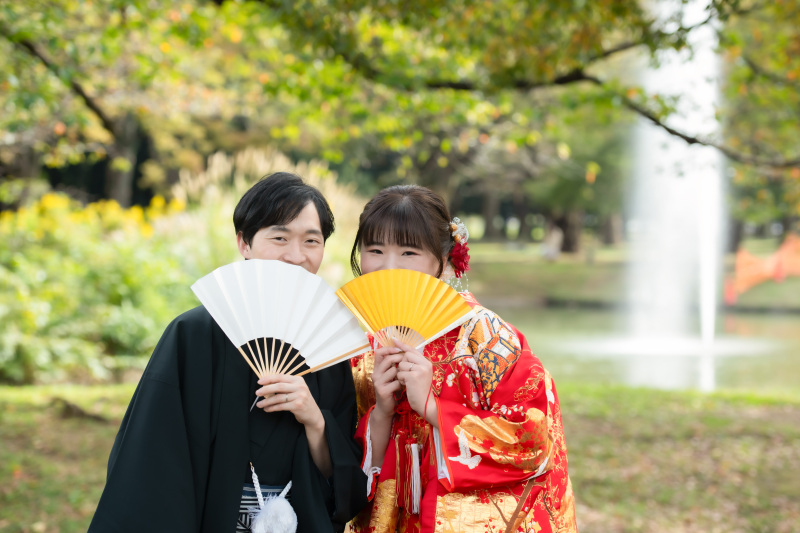 お顔隠しポーズ♪