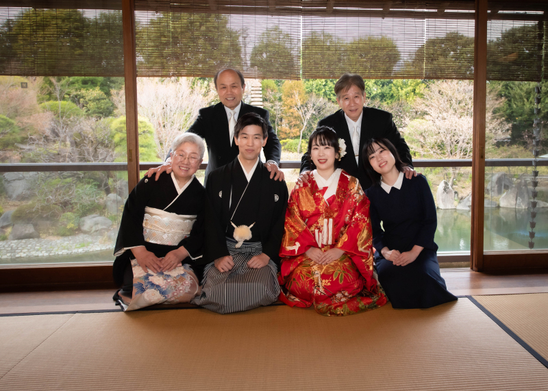 家族も一緒に…想い出に残るフォトウエディング！