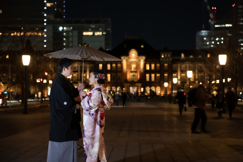 再び…赤レンガ駅舎前♪