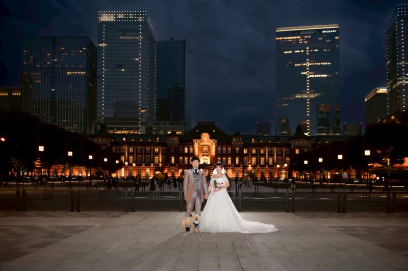 東京駅のナイトフォト