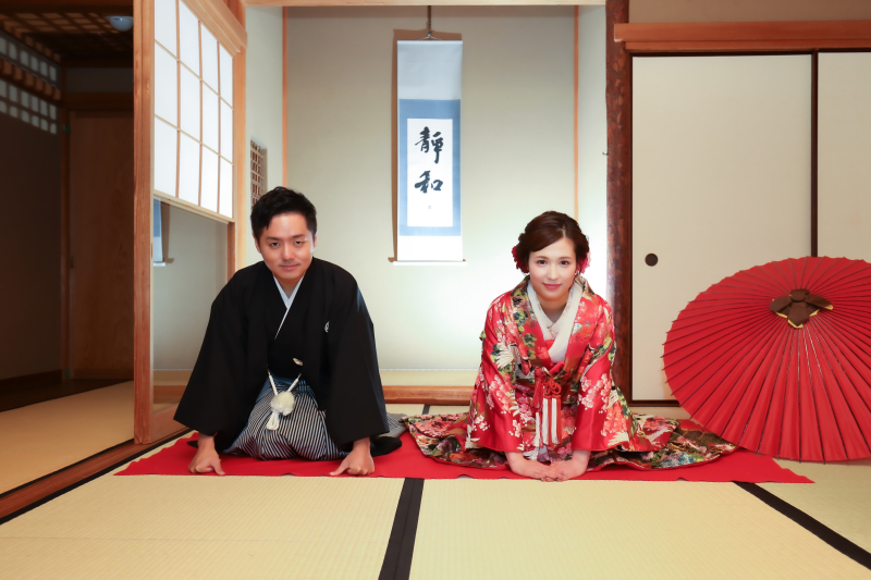 正座お辞儀ポーズ♪