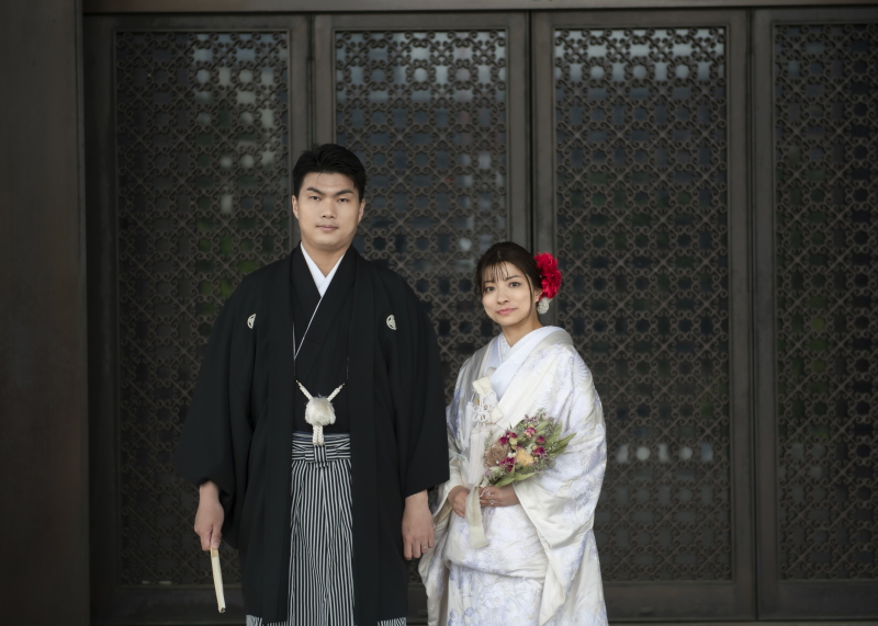 増上寺前にて・・・