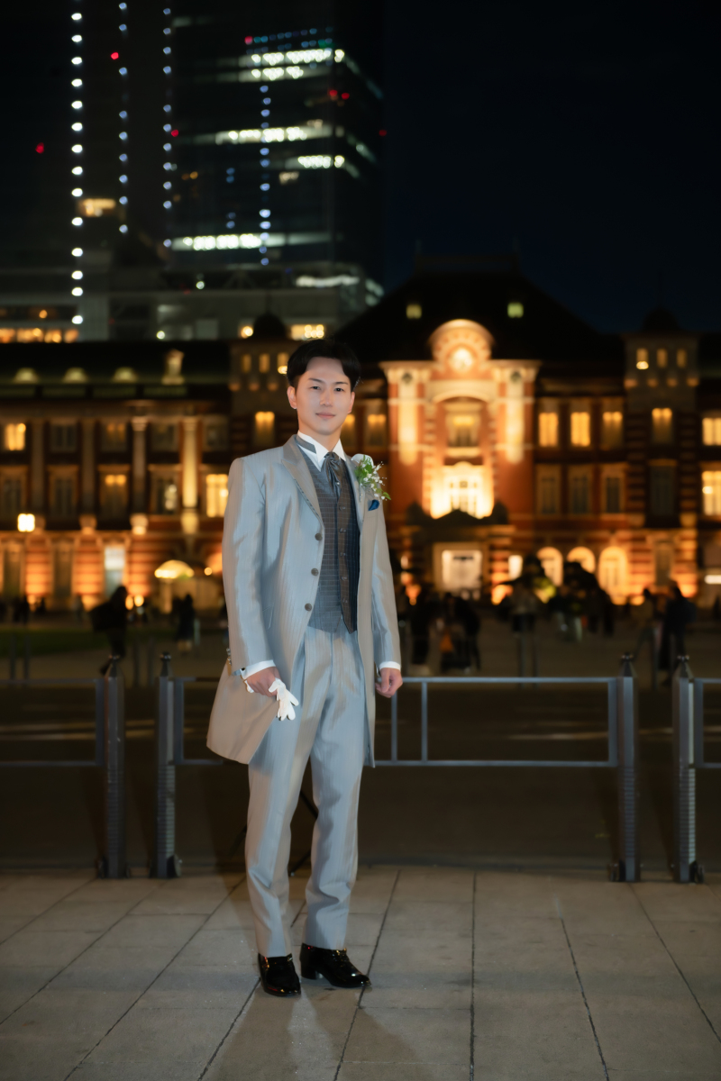 新郎さまのソロショット
