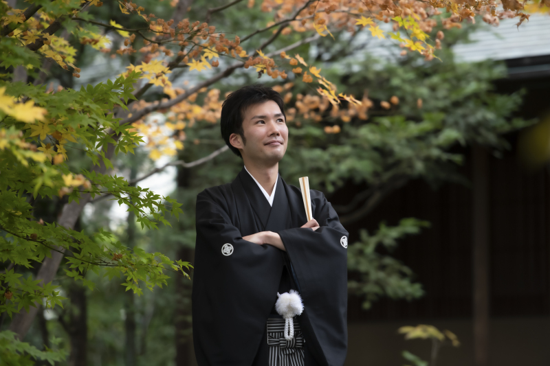 新郎ソロショット!