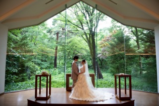 まるでリゾートW！チャペル＆ガーデン撮影♪