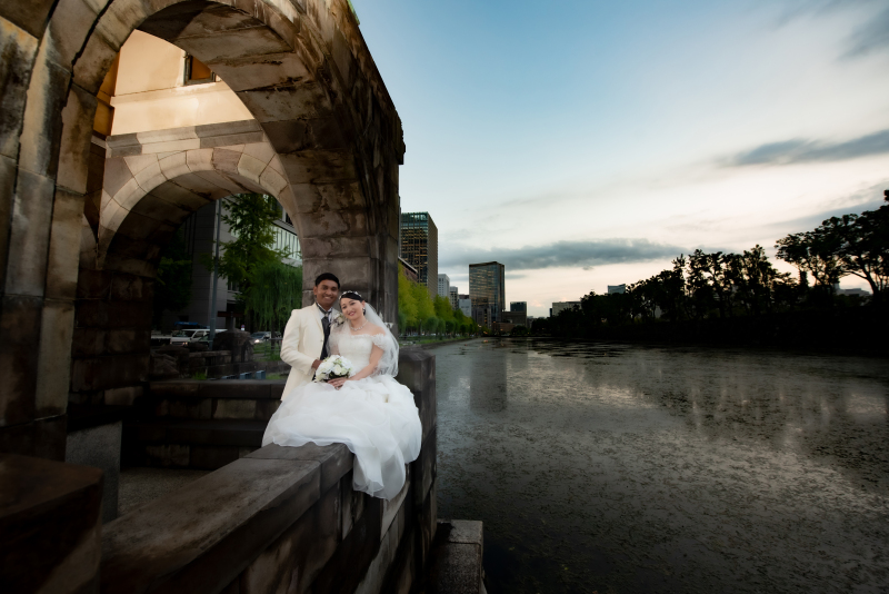 夕暮れの和田倉門♪