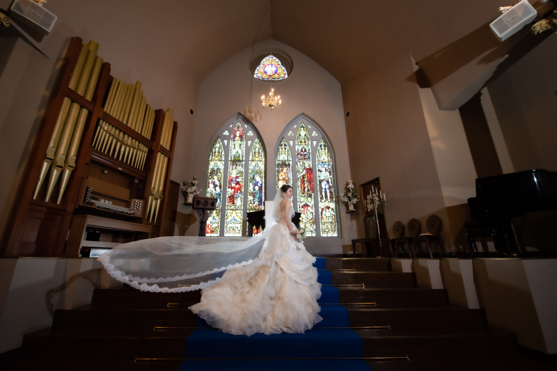 新婦さまのソロショット♪