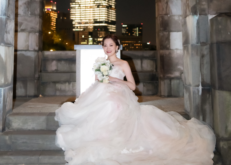 新婦さまのソロショット