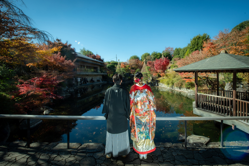 紅葉の目白庭園