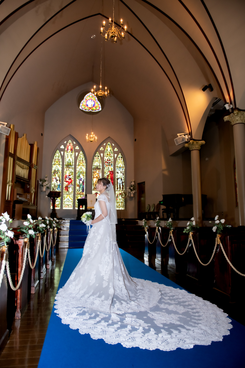 新婦さまのソロショット♪