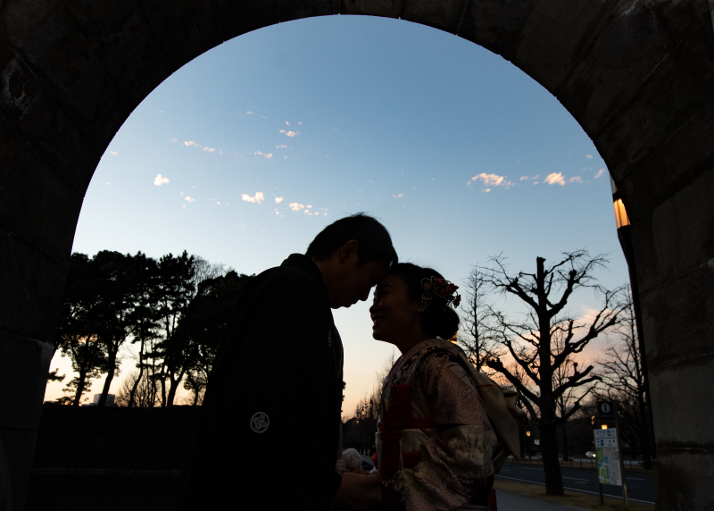 幻想的なシルエット♪