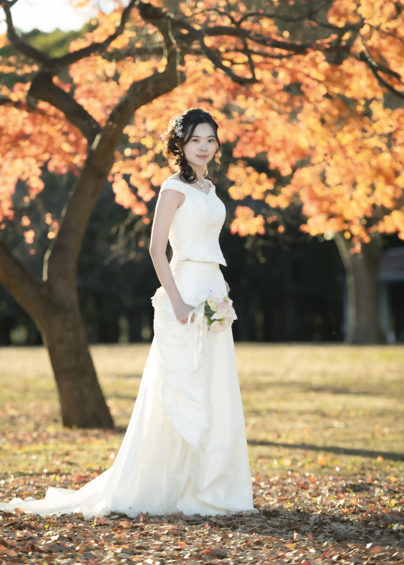 新婦さまのソロショット1