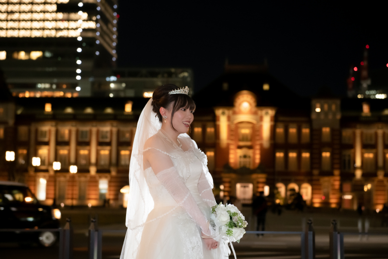 うれしそうな新婦さま♡