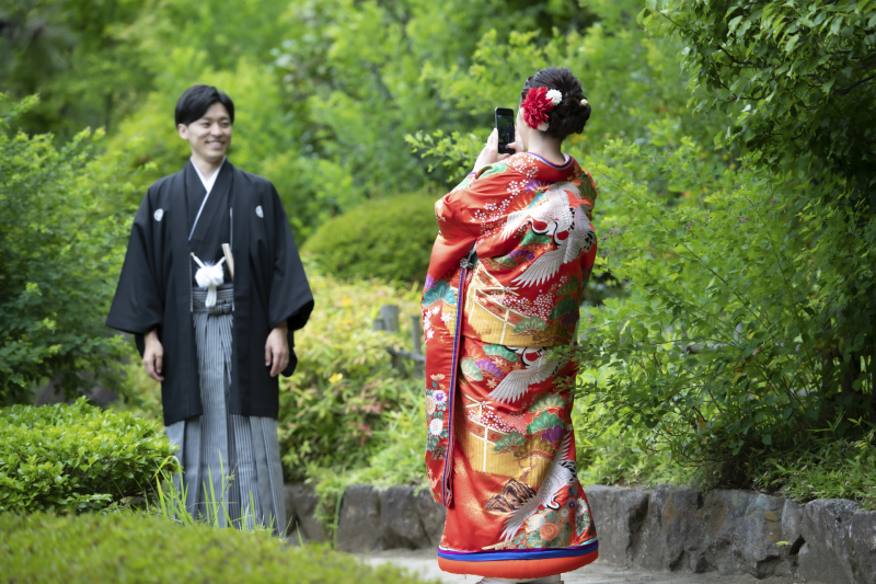 記念にハイチーズ♪