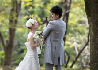 愛犬と叶えた念願のフォトウエディング！