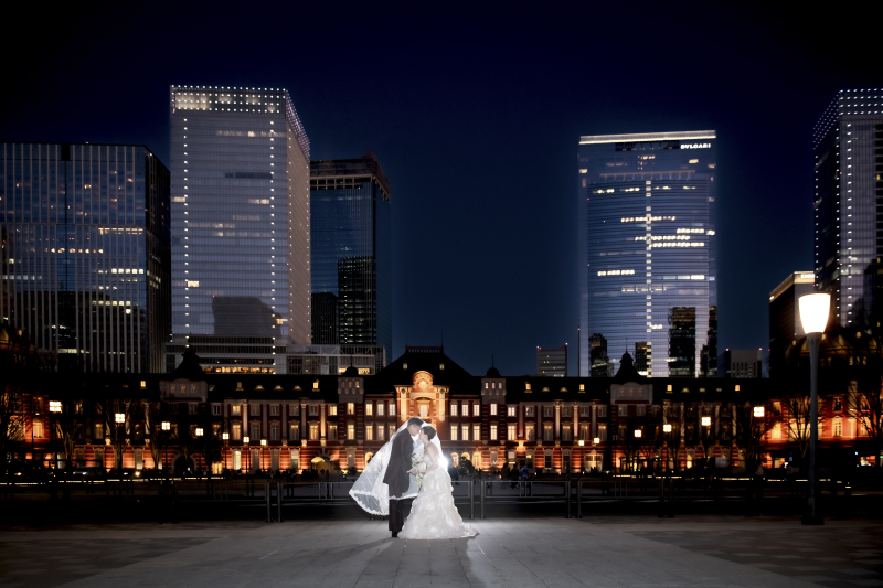 幻想的な東京駅