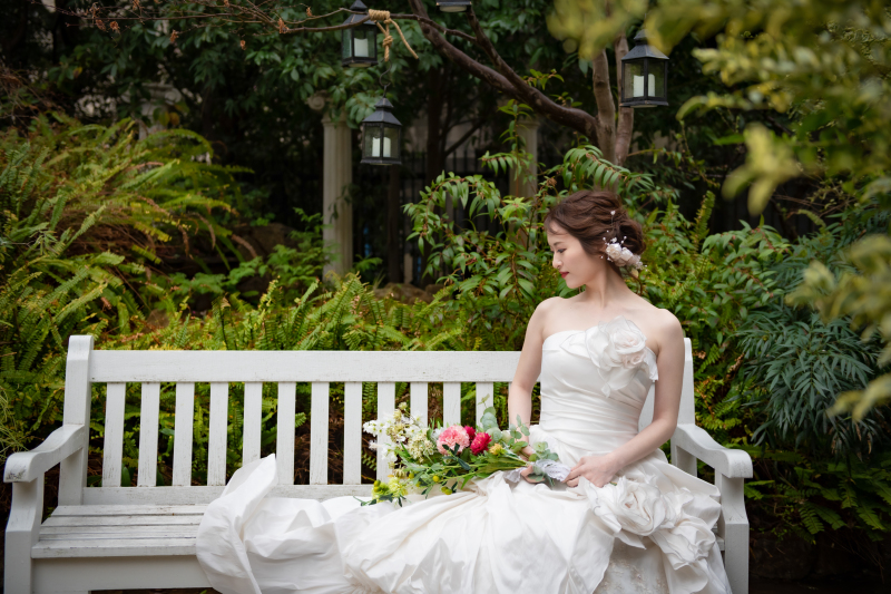 ガーデンでのソロショット