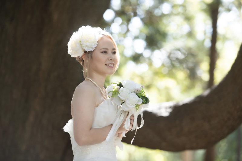 新婦様のソロショット♪