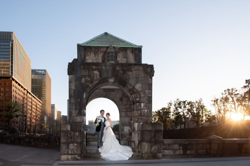 夕暮れの和田倉門