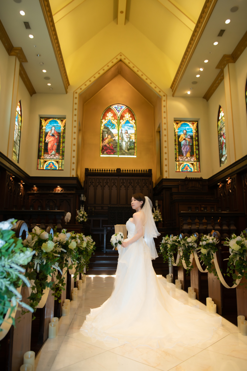 新婦さまのソロショット