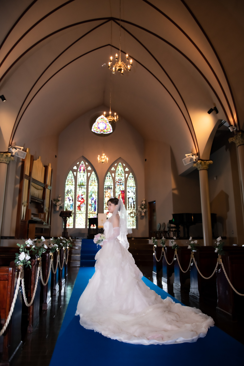 新婦さまのソロショット♪